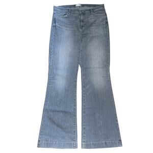 7 For All Mankind Jeans Boot Cut Dojo Wide Leg Jeans Lh Bergamot